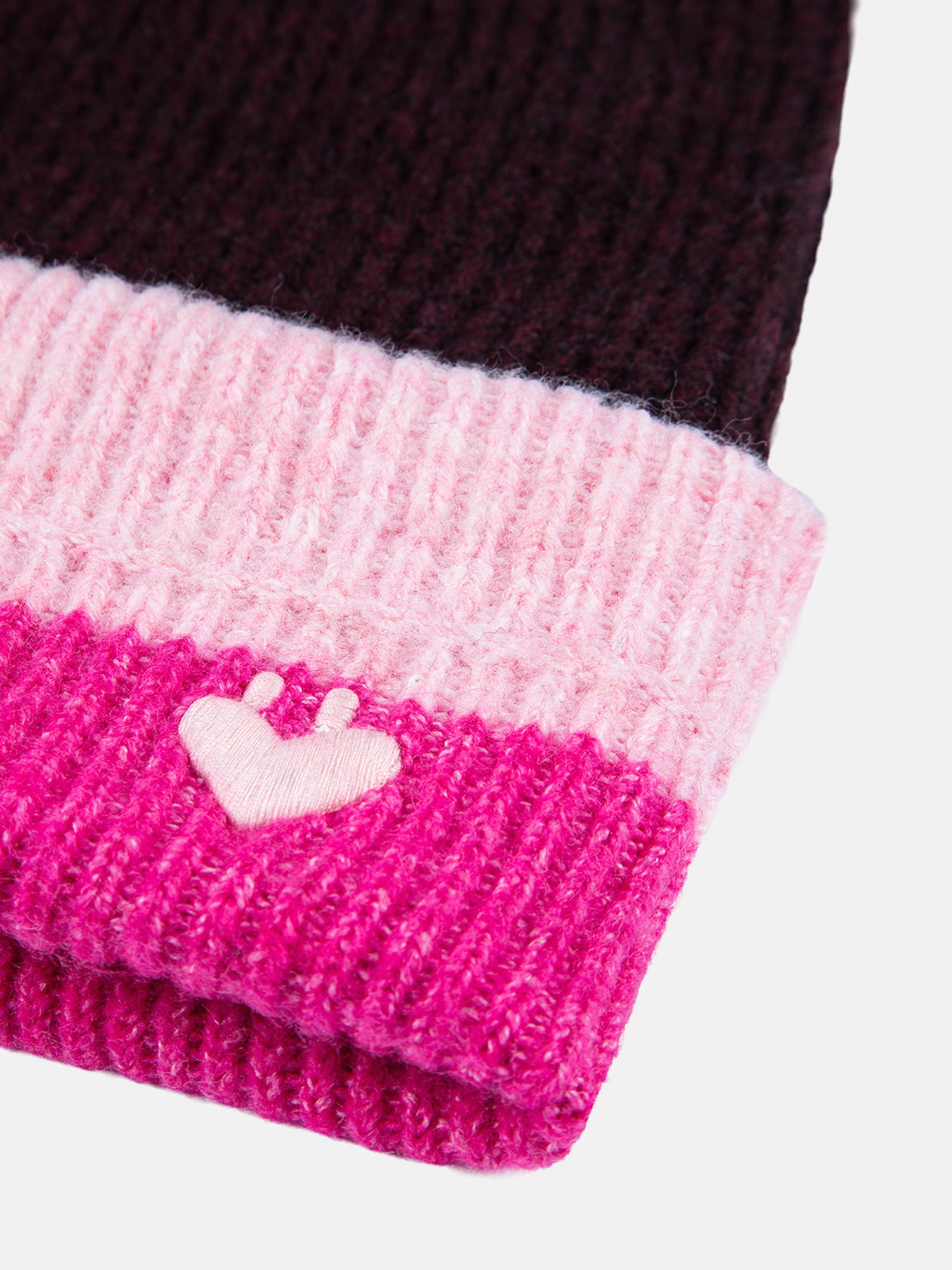Lieblingsstück ValenaL Mütze beige Streifen Strick