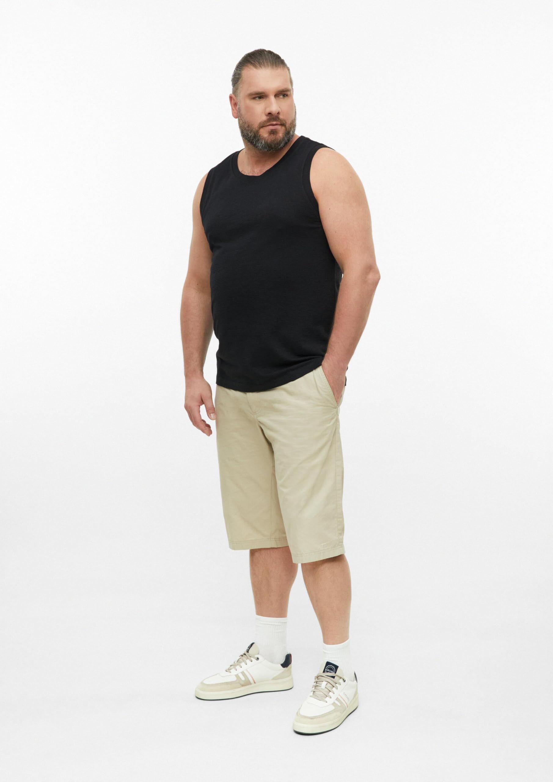 s.Oliver Junior Big Size Tank Top Jacquard schwarz 9999