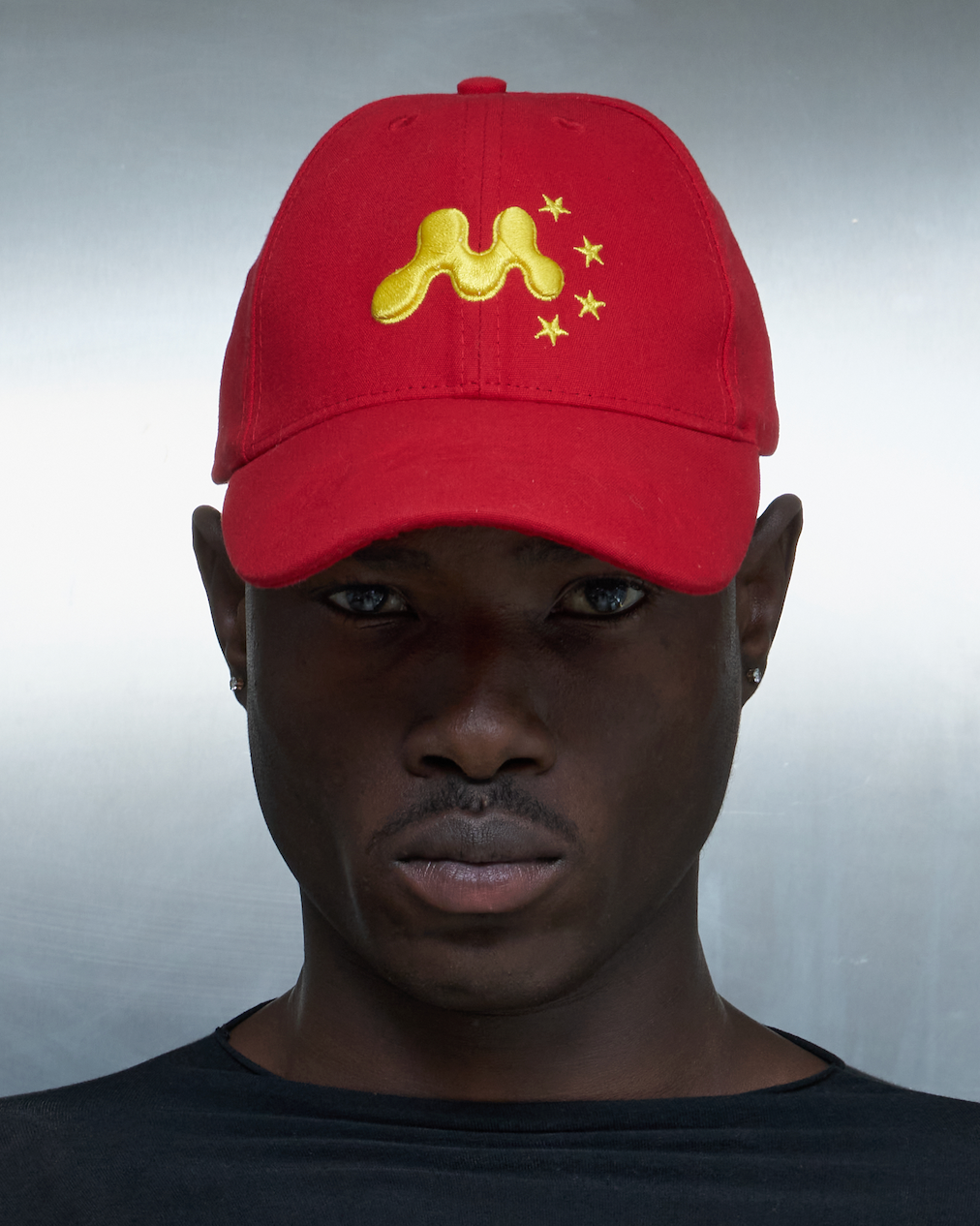 Mowalola Crash Chi Cap Kappe bestickt OS
