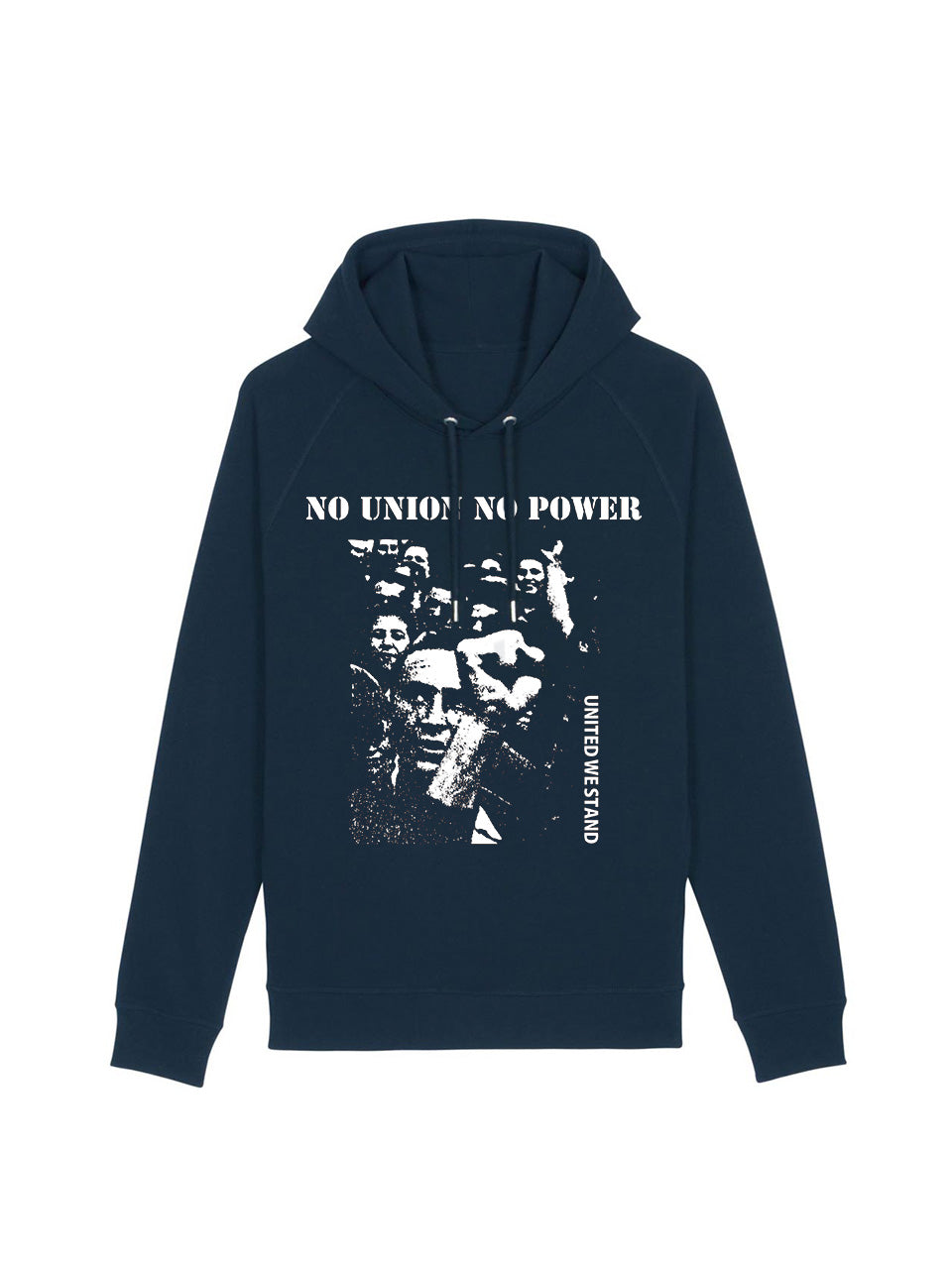 dna merch Keine Einheit Keine Macht Kapuzenpullover Schwarz
