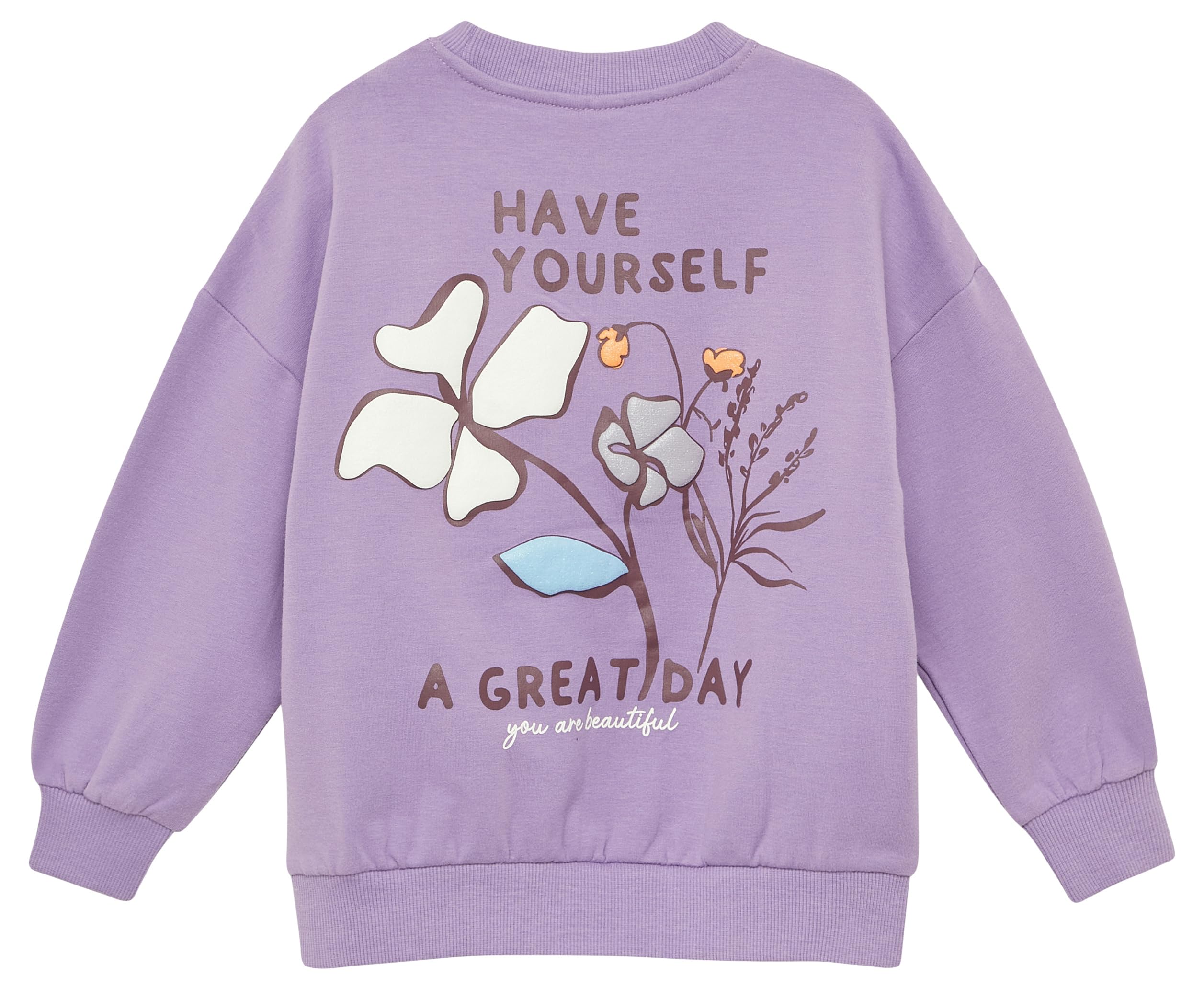 s.Oliver RED LABEL Oversized Sweatshirt Lilac 92-98