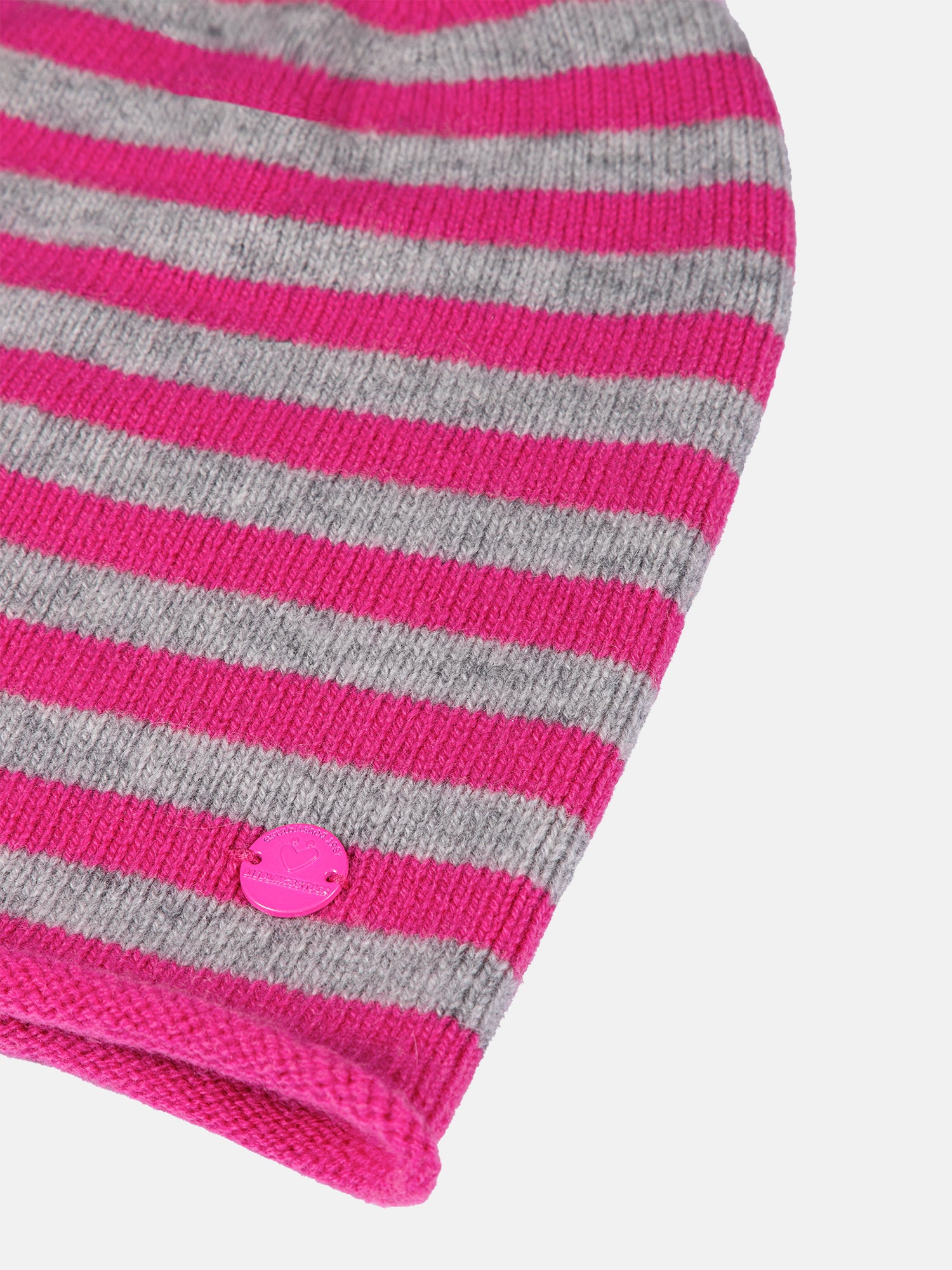 Lieblingsstück Happy Stripes Mütze lovely pink Kaschmir
