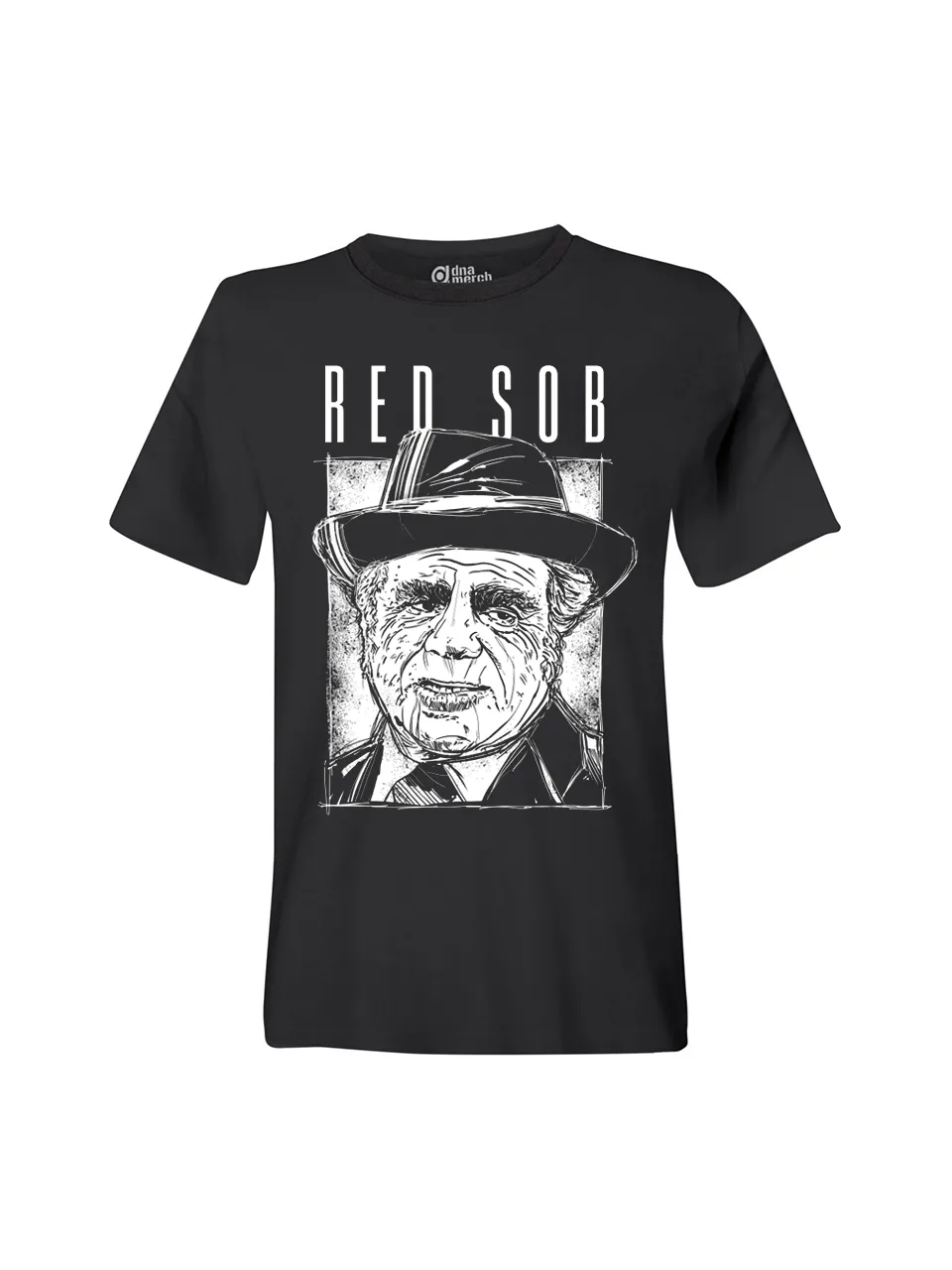 dna merch Lionel Stander Red SOB T-Shirt unisex schwarz