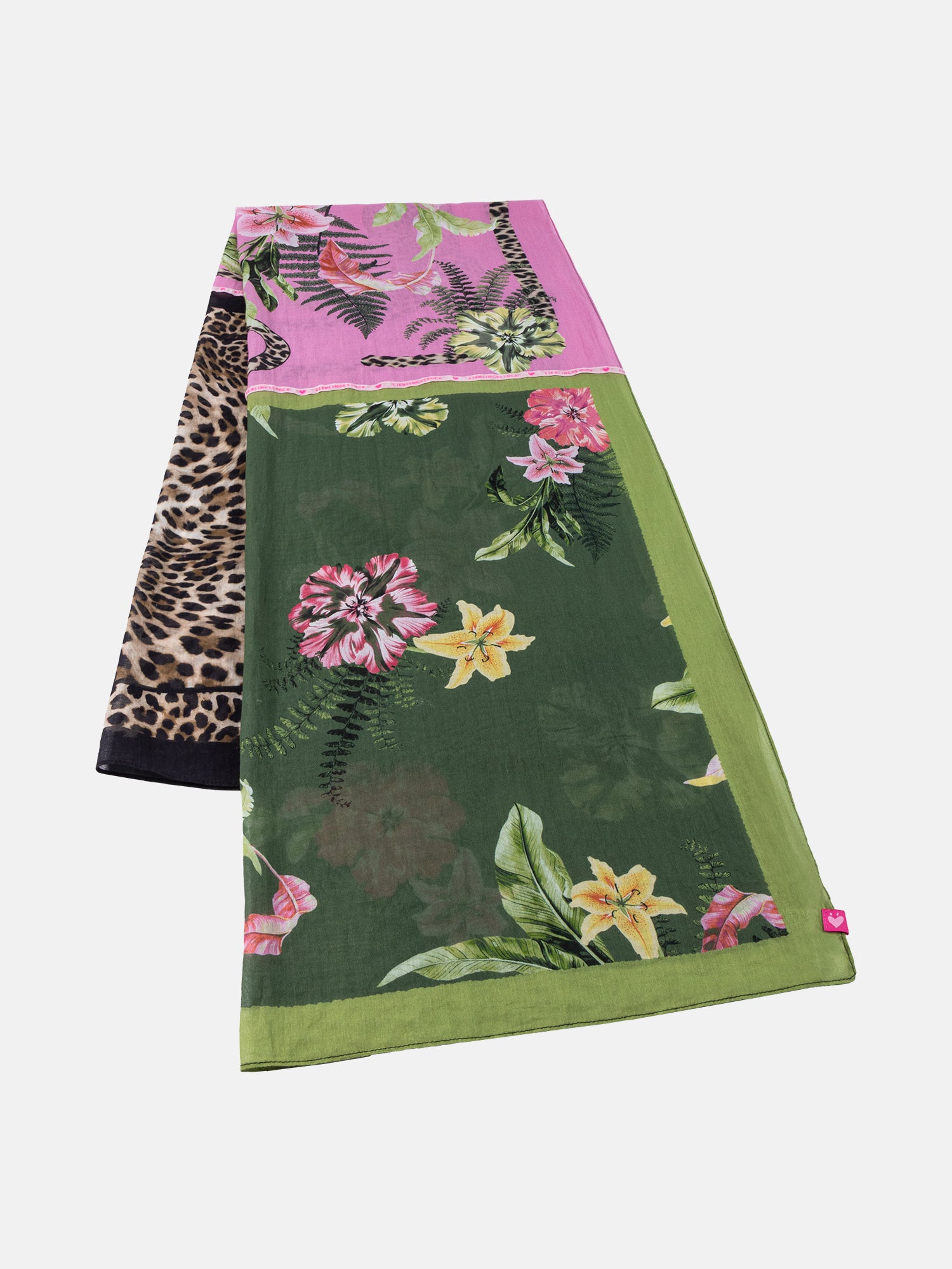 Lieblingsstück MadiL Tuch dunkelbraun Baumwolle 80x200