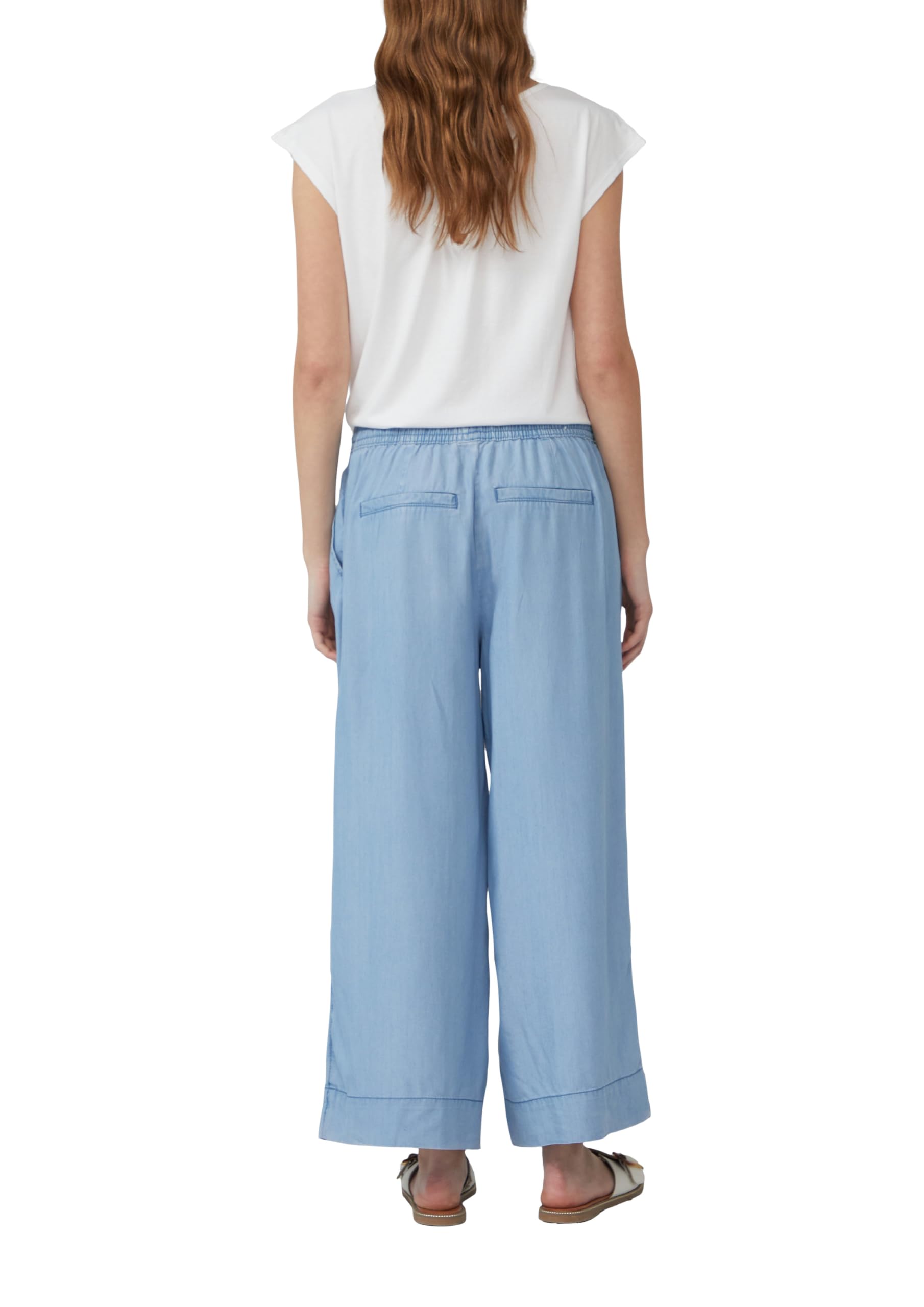 s.Oliver Suri Lyocell Culotte 42 Relaxed Fit Elastikbund