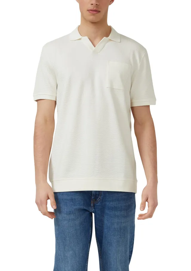 s.Oliver Junior Poloshirt Brusttasche XXL creme