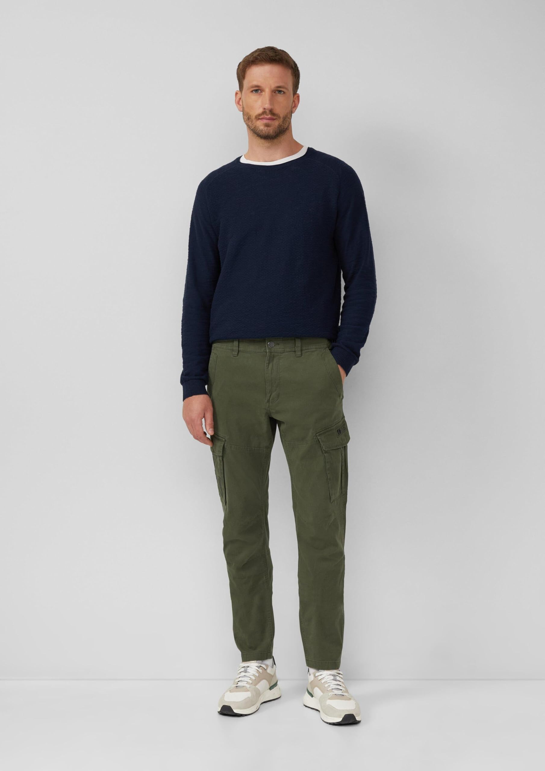 s.Oliver Phoenix Cargo Hose Herren Baumwollmix Struktur