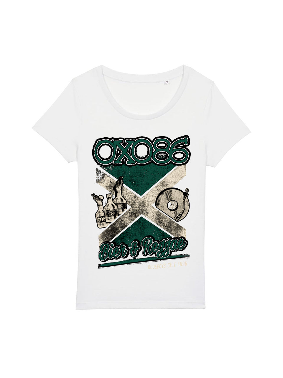dna merch Oxo 86 Bier & Reggae T-Shirt Damen schwarz