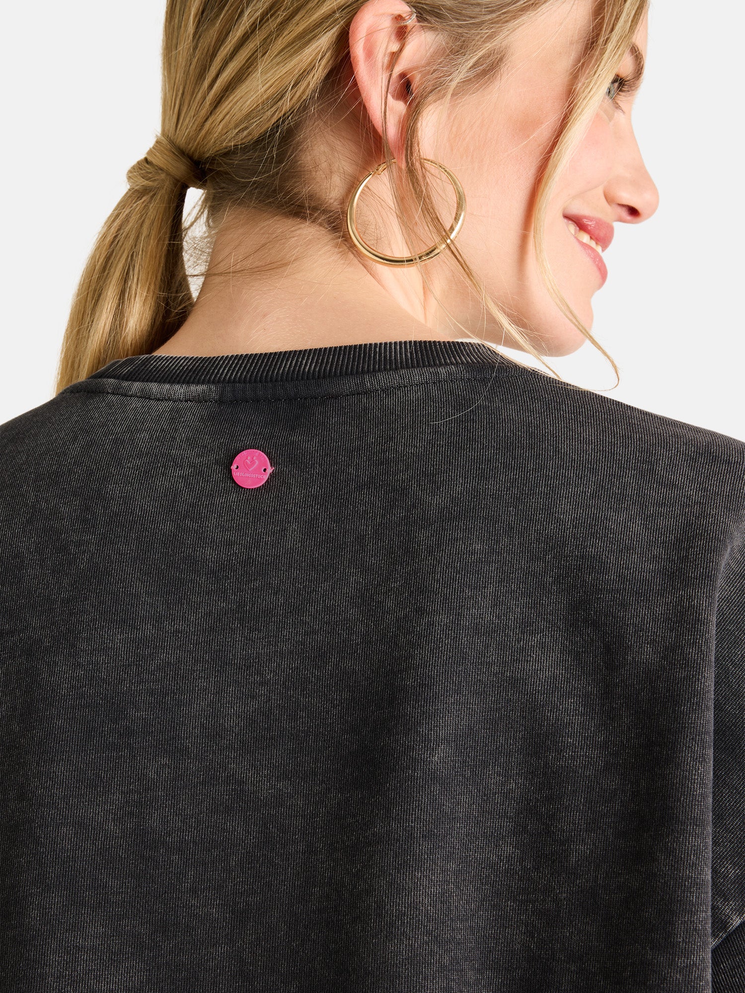Lieblingsstück BettaL Sweatshirt anthra Baumwolle Used