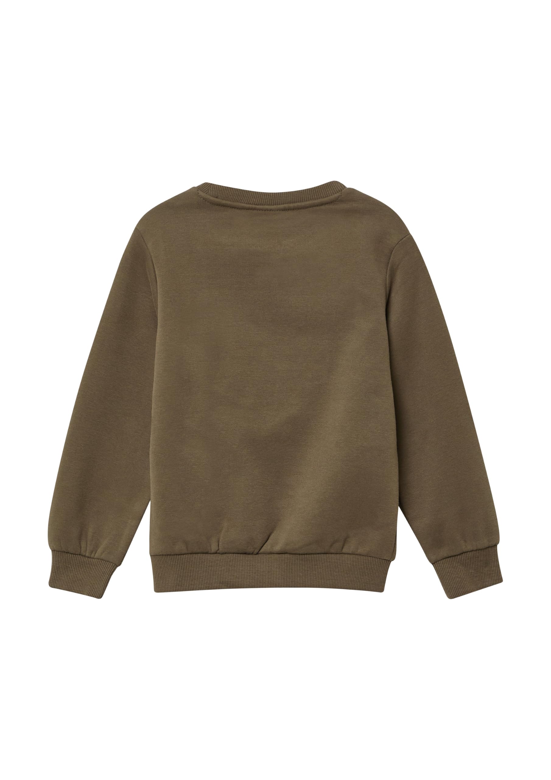 s.Oliver RED LABEL Sweatshirt Fotoprint navy kuschelig