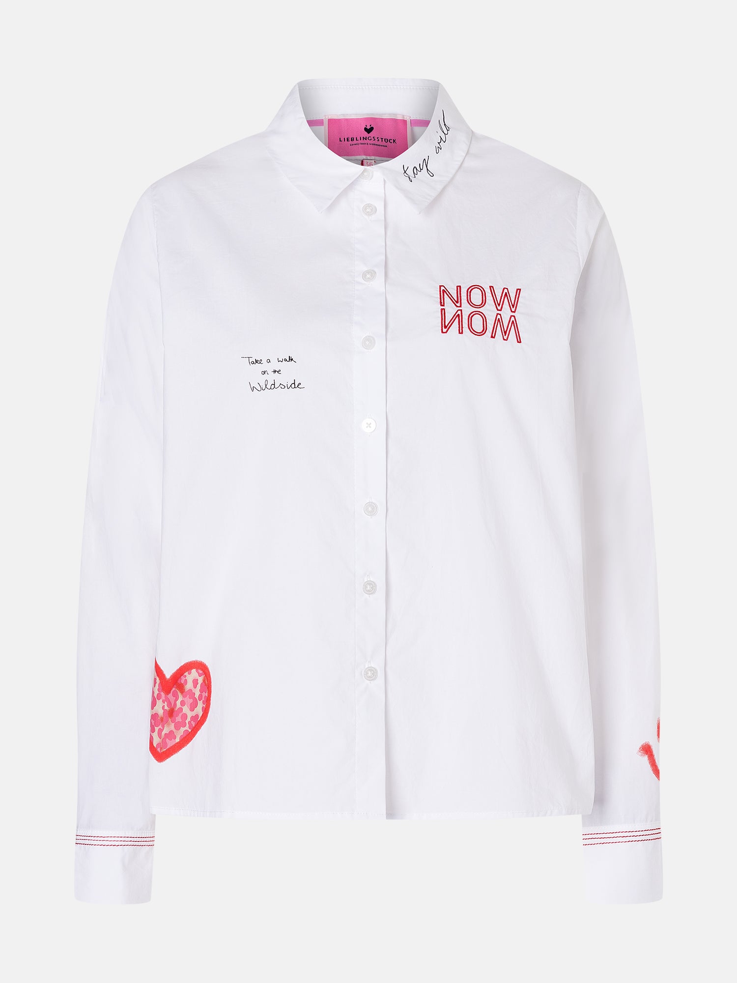 Lieblingsstück EdelieL Bluse white mit Stickerei
