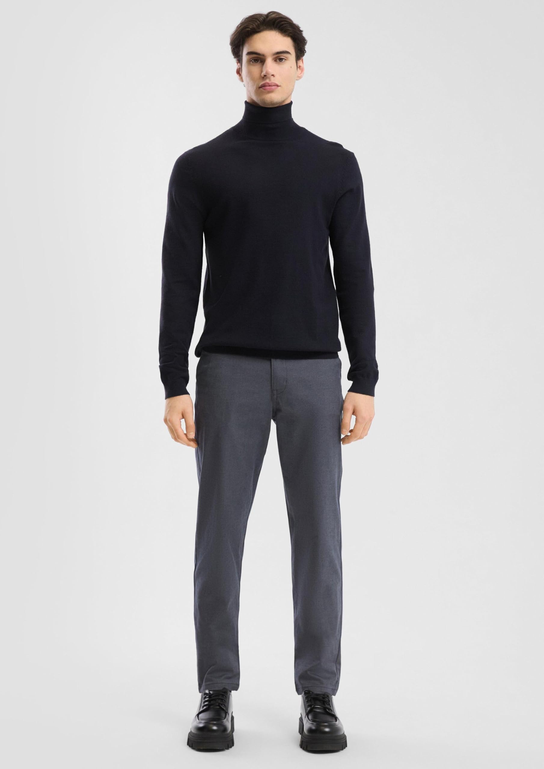 QS 2170394 Rick Hose Herren Slim Leg Baumwolle