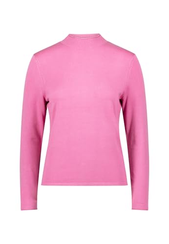 zero Feinstrickpullover hoher Kragen Raspberry Velvet Gr.40