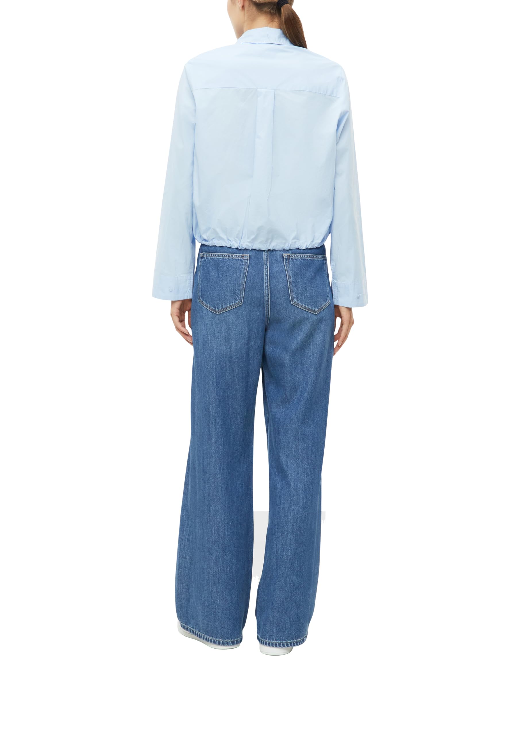 s.Oliver Bluse O-Shape verkürzt Blau 40