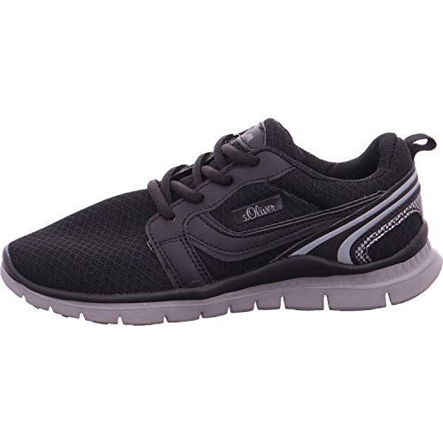 s.Oliver 5-43201-36 Kinder Schnürer Black Alltag schwarz