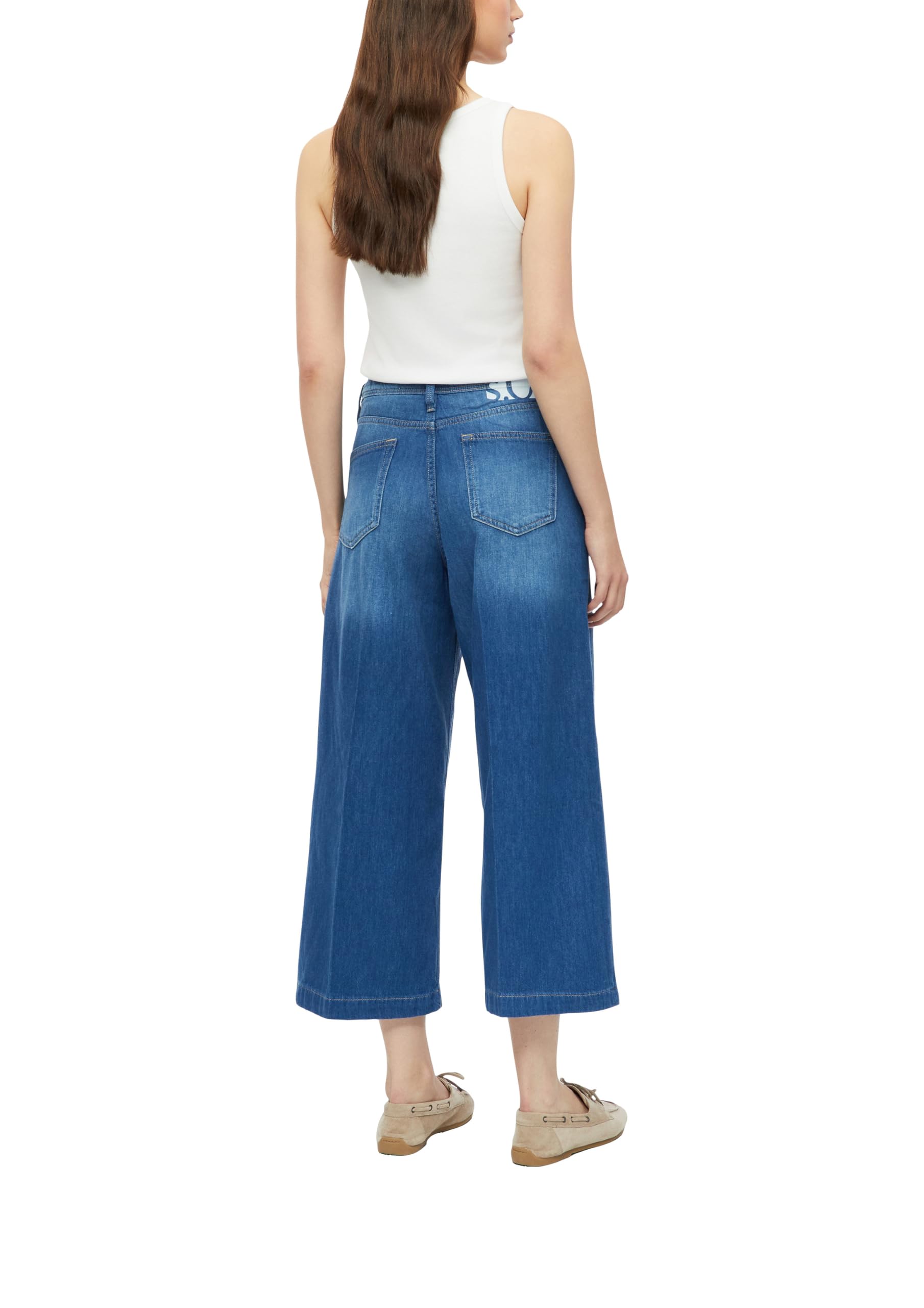 s.Oliver Red Label Suri Jeans-Culotte Gr.36 High Rise
