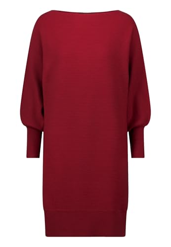 zero Strickkleid strukturiert U-Boot Cabernet Gr.40