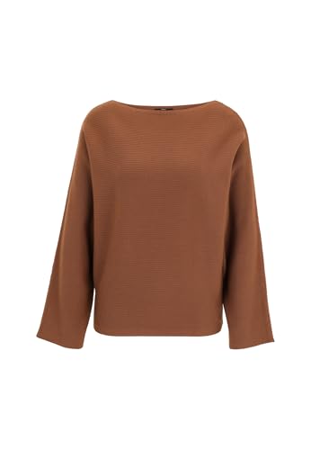 zero Strickpullover U-Bootausschnitt Tobacco Gr. 40