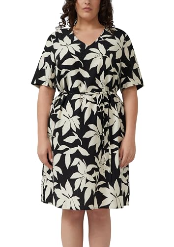 s.Oliver Red Label Kleid mit Gürtel Print Gr.48