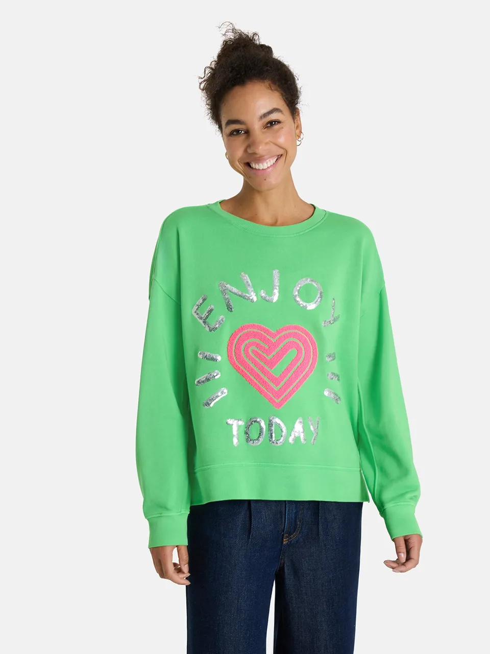 Lieblingsstück BibiL Sweatshirt Baumwolle apple green
