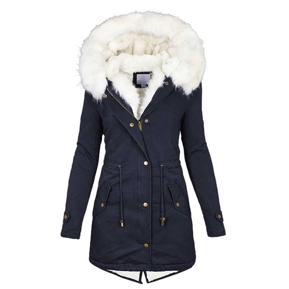 Singular-Point Winter Jacke Damenmantel wattiert