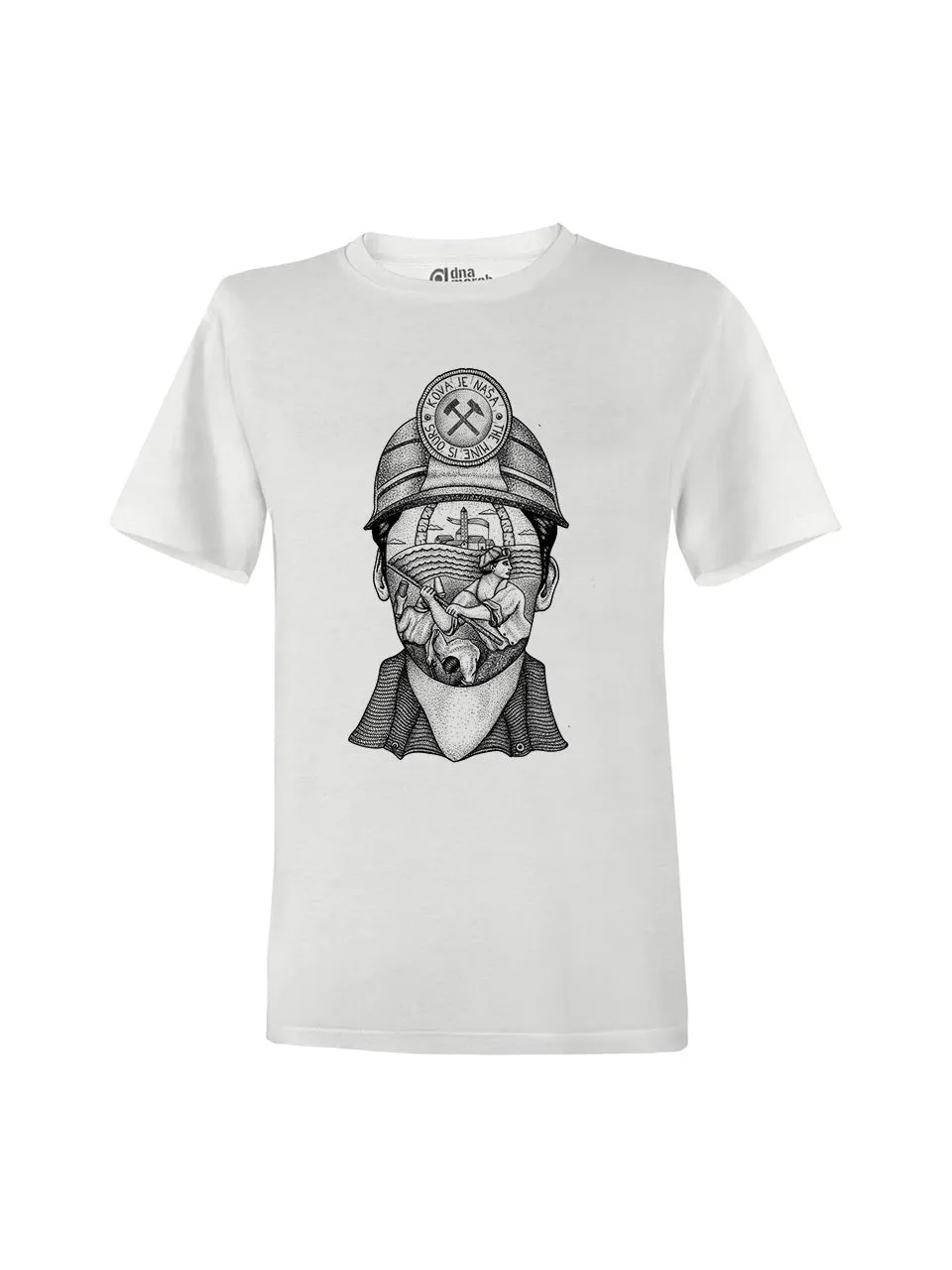 dna merch The Mine Is Ours Labin 1921 T-Shirt Unisex Bio