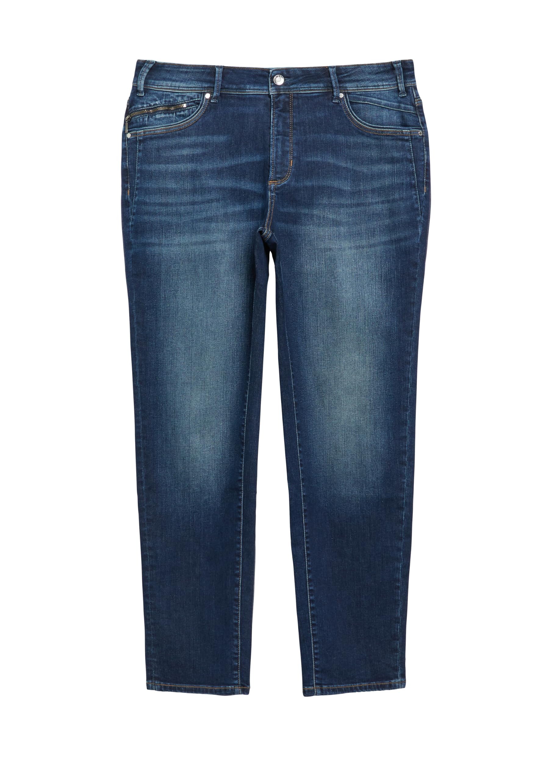 s.Oliver Red Label Mid Rise Slim Jeans Gr. 50 dunkelblau