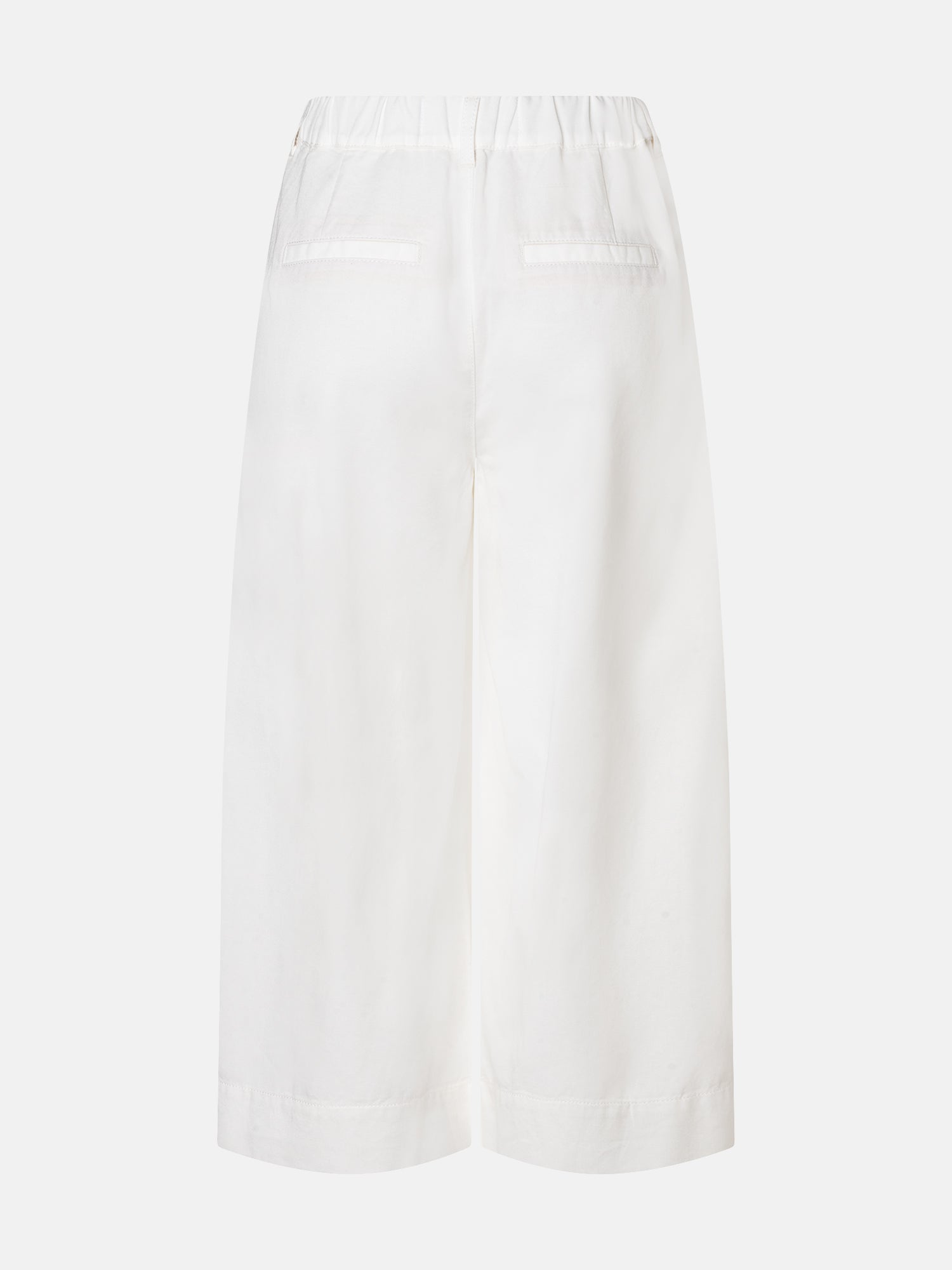 Lieblingsstück Culotte offwhite aus Baumwollmix weit