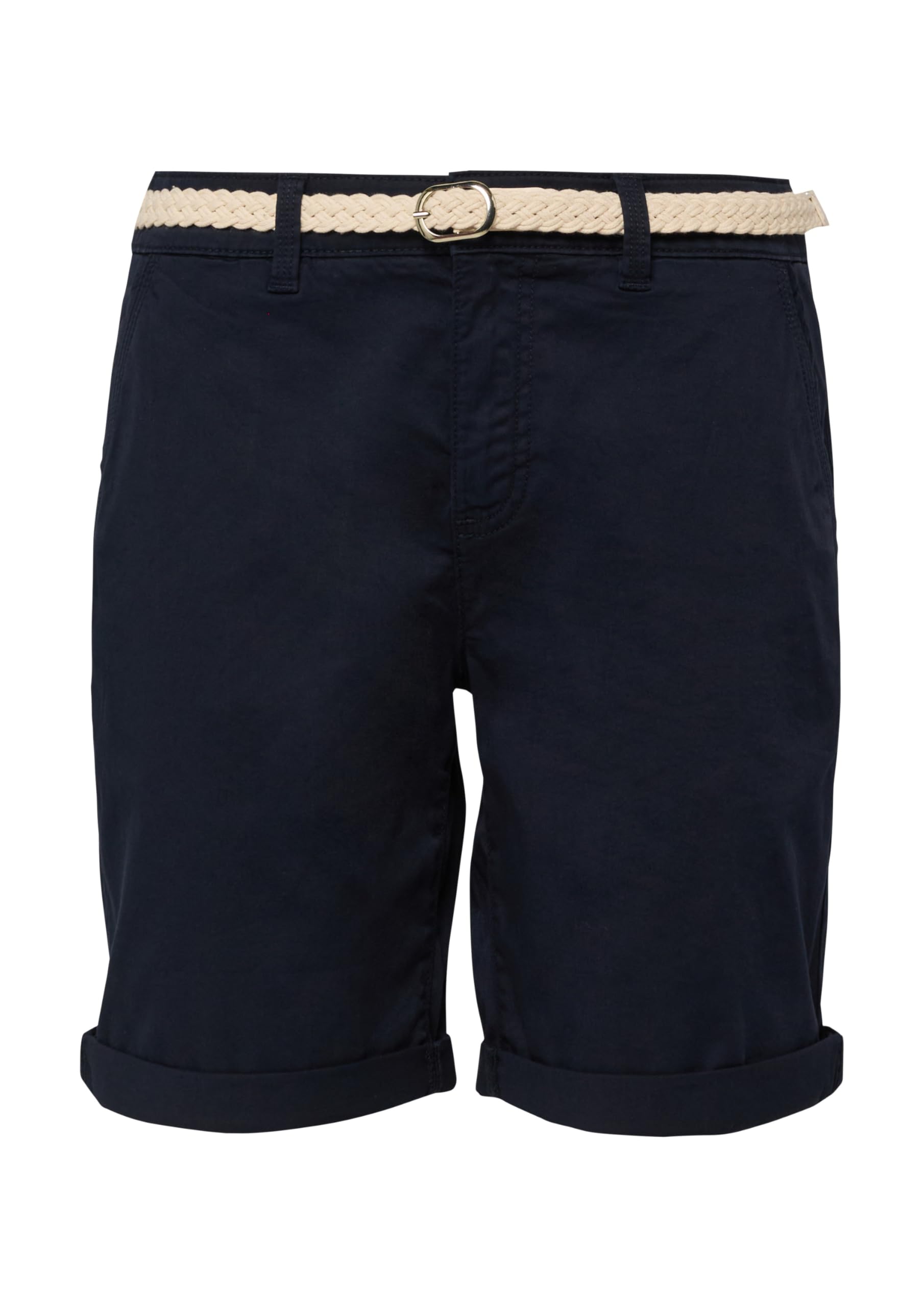 s.Oliver RED LABEL Shorts 46 Gürtel Garment Dye