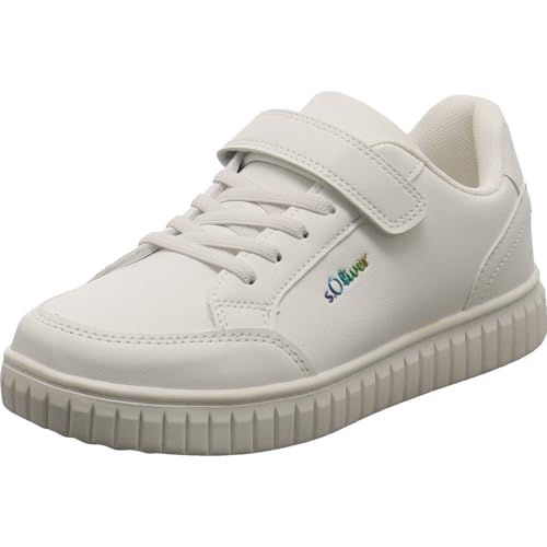 s.Oliver 44203 Sneaker Low Mädchen weiß Synthetik