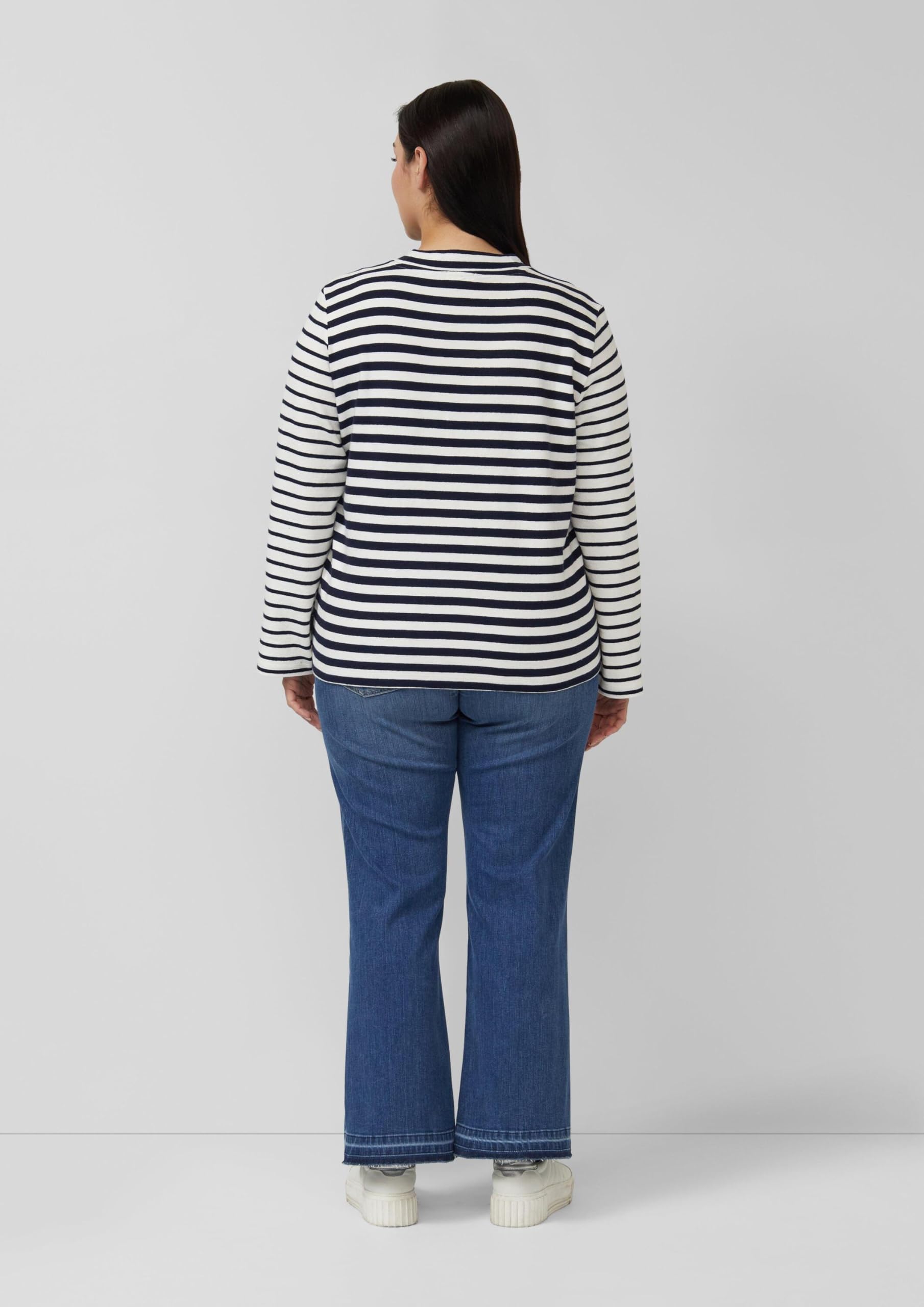 s.Oliver RED LABEL 2179778 Curve Sweatshirt Streifen 46