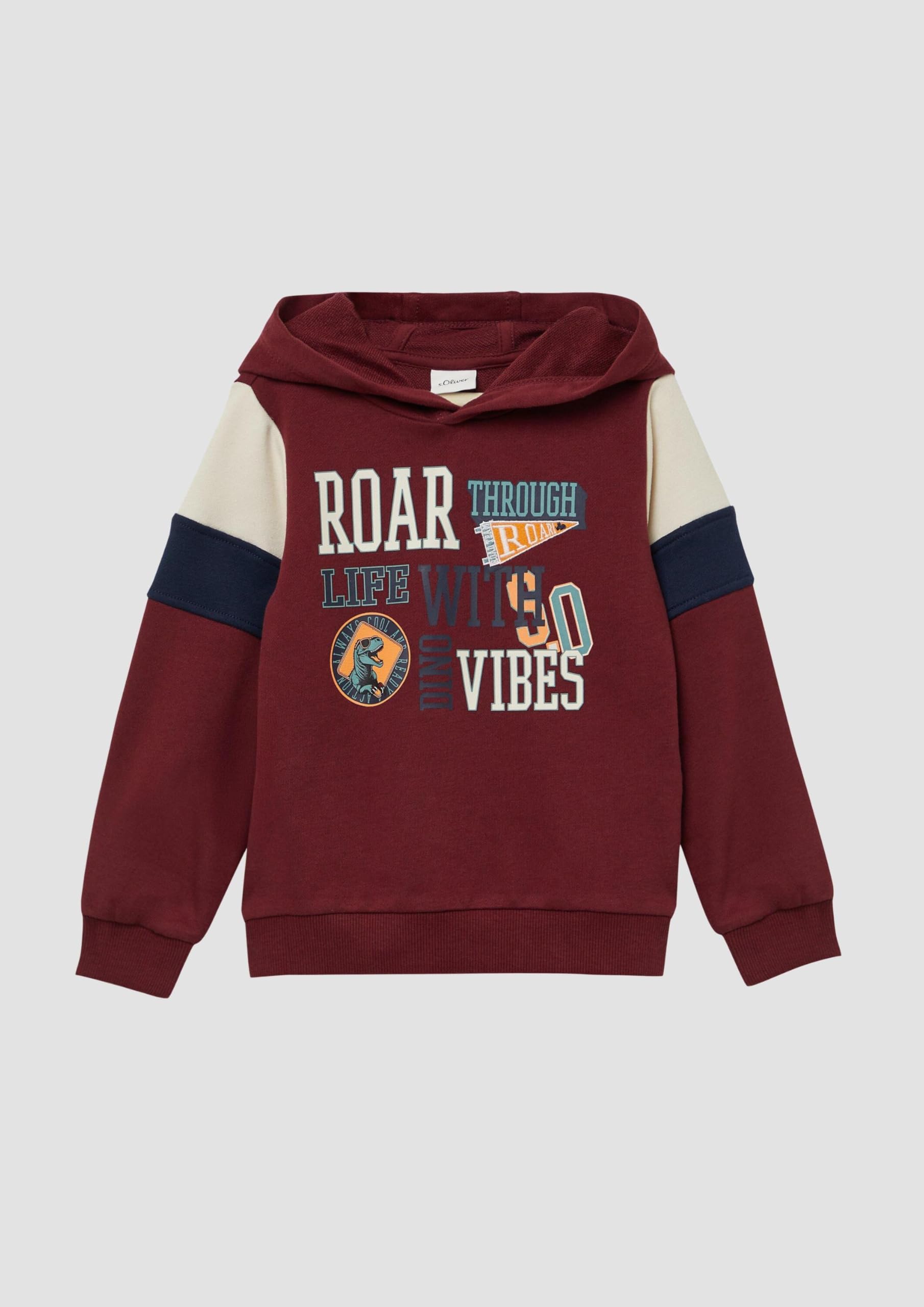s.Oliver RED LABEL Hoodie Print Kontrast 104-110