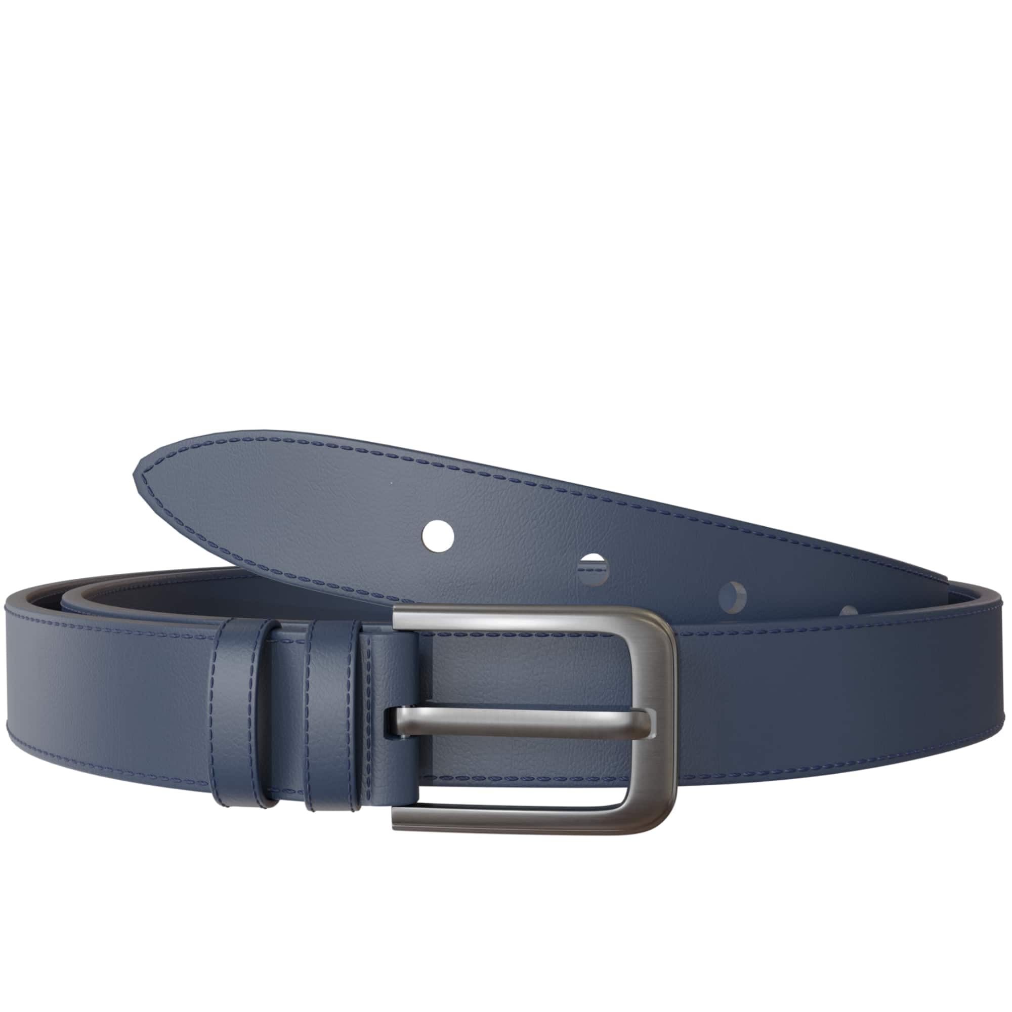 BEZLIT Herren Ledergürtel Echtleder 4 cm Cognac kürzbar
