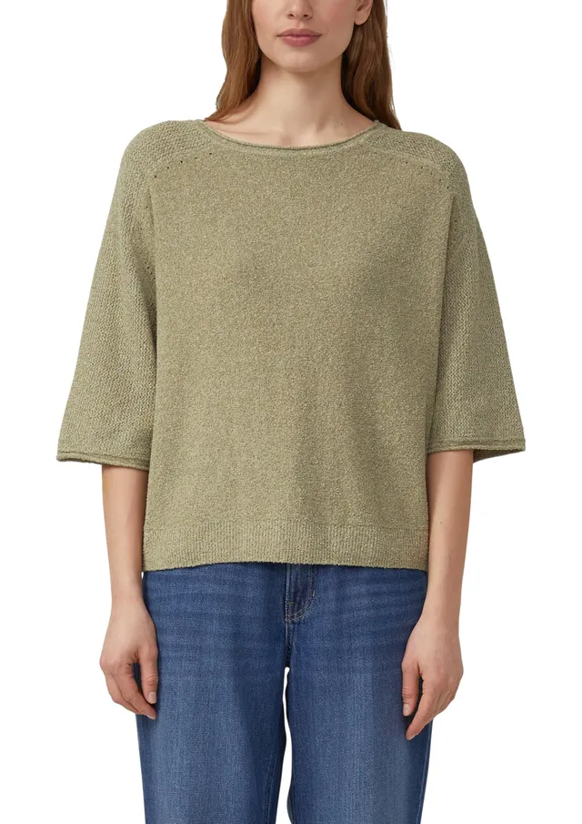 s.Oliver Red Label Raglan-Strickpullover Gr.34 Bouclé