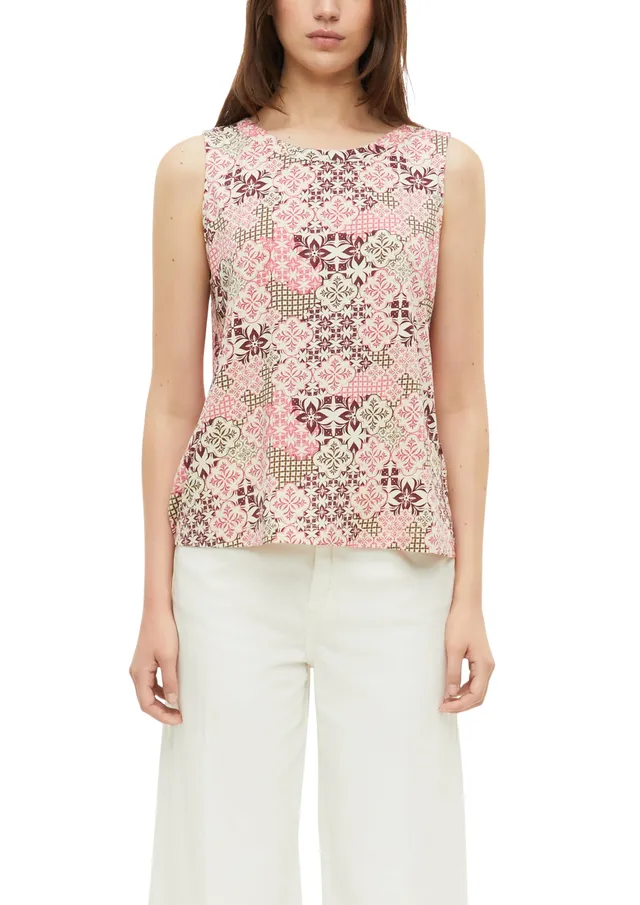 s.Oliver Red Label 2178723 Top Damen ärmellos