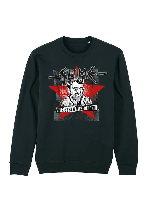 dna merch Slime Erich Mühsam Sweatshirt Damen langarm