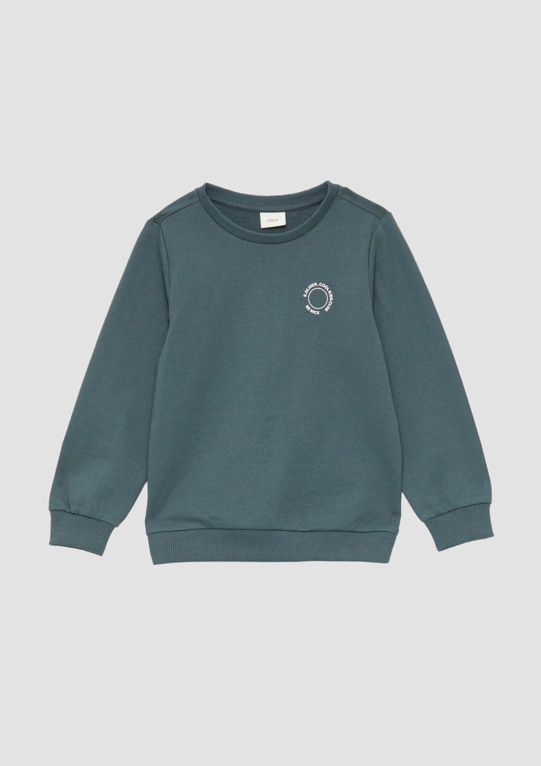 s.Oliver Junior NASA Sweatshirt Rückenprint blau 128