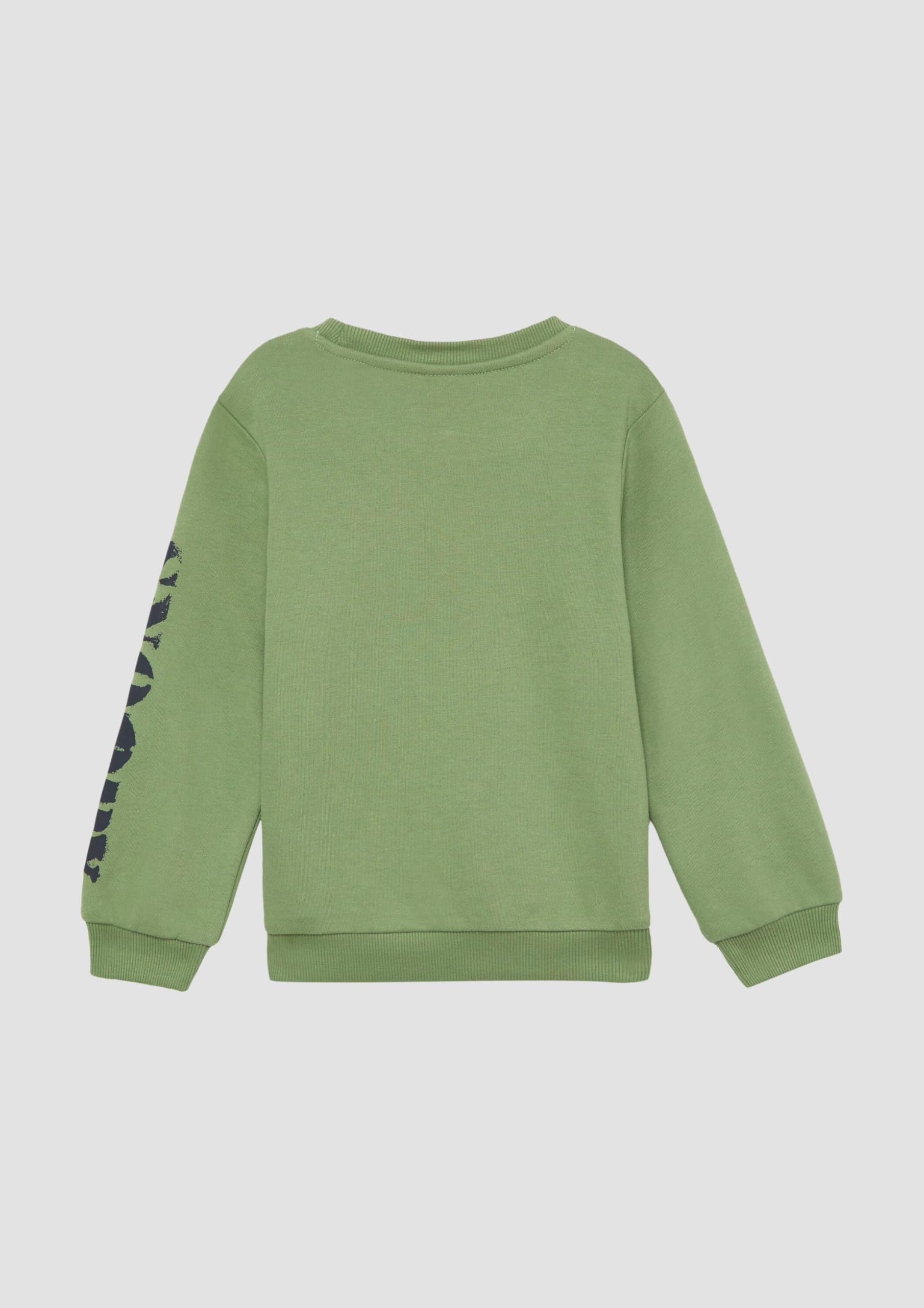 s.Oliver Junior 2153445 Sweatshirt hellgrün Gr. 92 Print