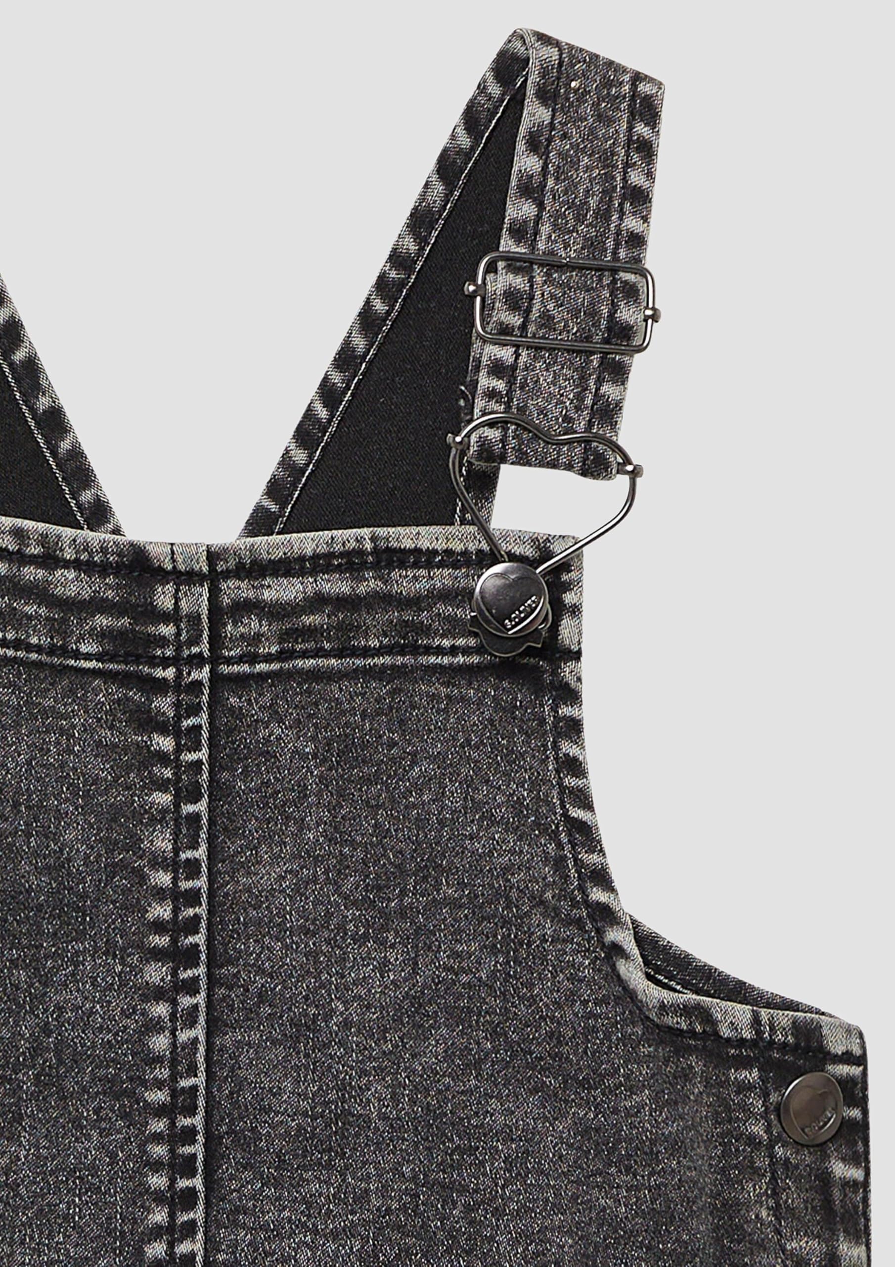 s.Oliver RED LABEL Latzrock Denim Gr. 128 Stickerei