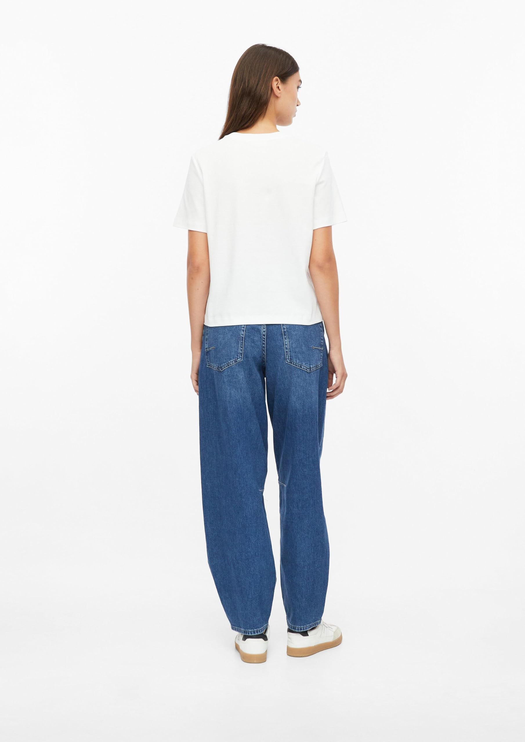 s.Oliver T-Shirt Leo-Herz Weiß mit Print