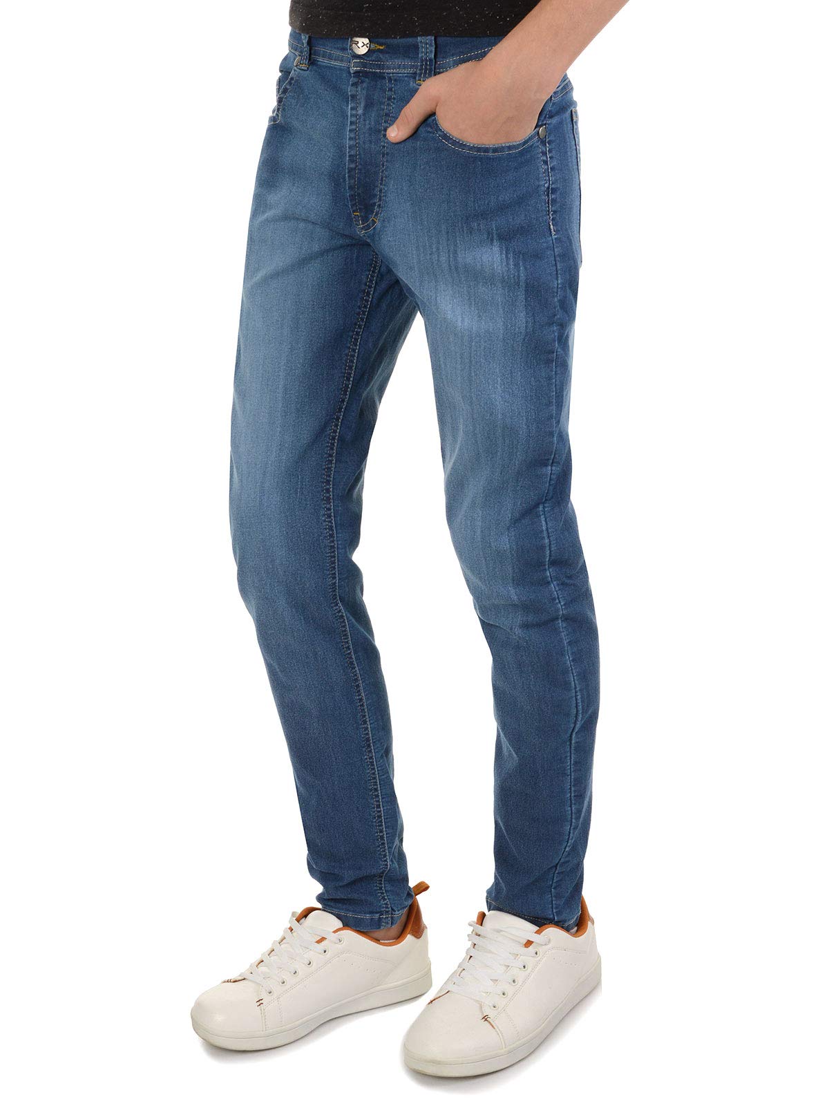 BEZLIT Jungen Jeans Slim Fit 128 blau Stretch