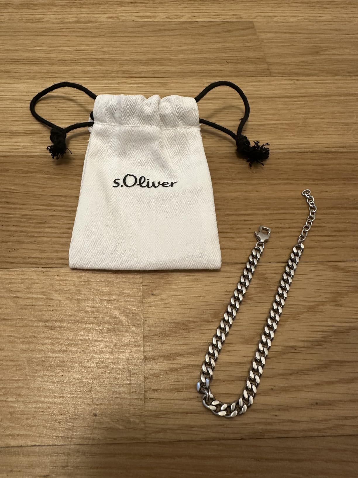 s.Oliver Basic Herren Schmuck Set Silber Edelstahl