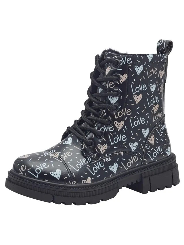 s.Oliver WL Lace Boot 5-46207-43 Schneestiefel 31 Black Comb warm