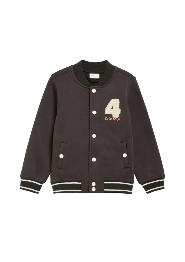 s.Oliver Junior College-Jacke Fleece Gr. 128-134 Jungen