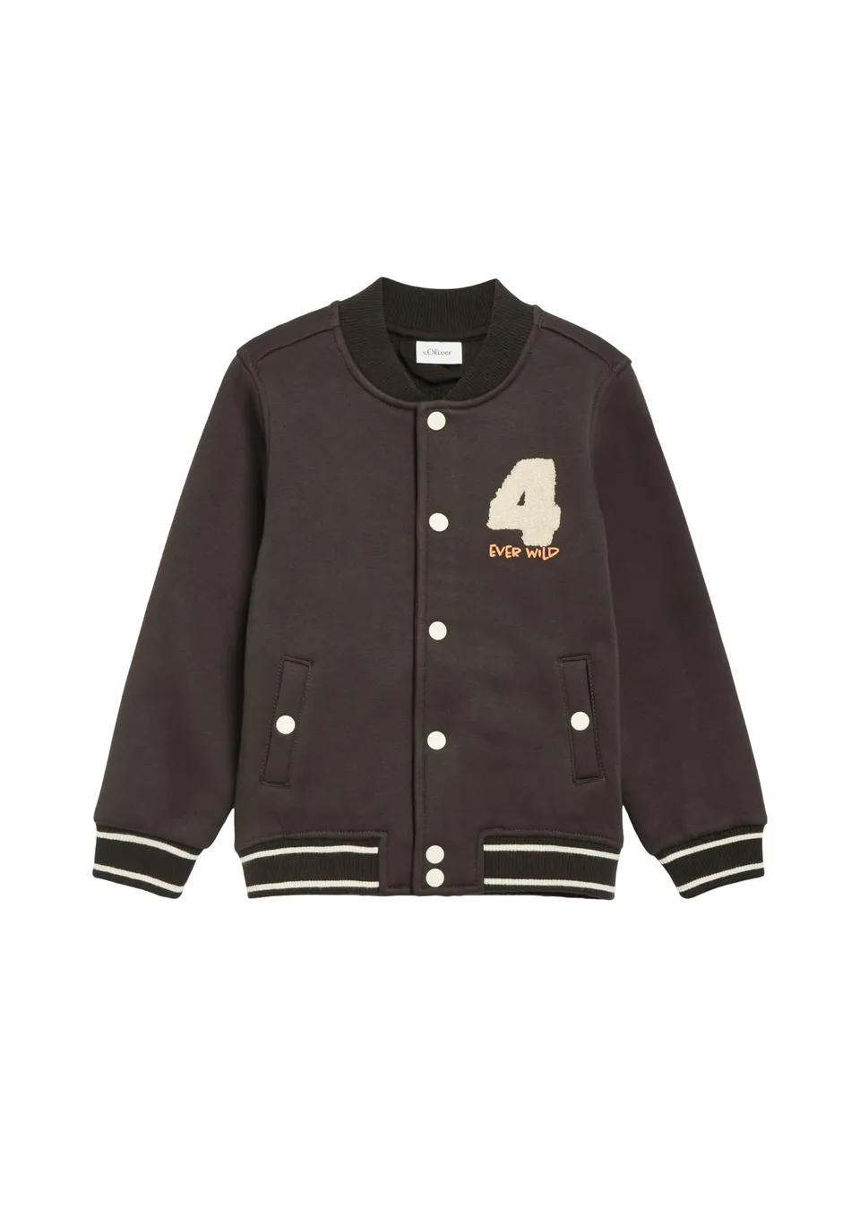 s.Oliver Junior College-Jacke Fleece Gr. 128-134 Jungen