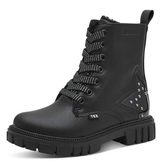 s.Oliver Junior Winterstiefeletten Mädchen 38 Schwarz
