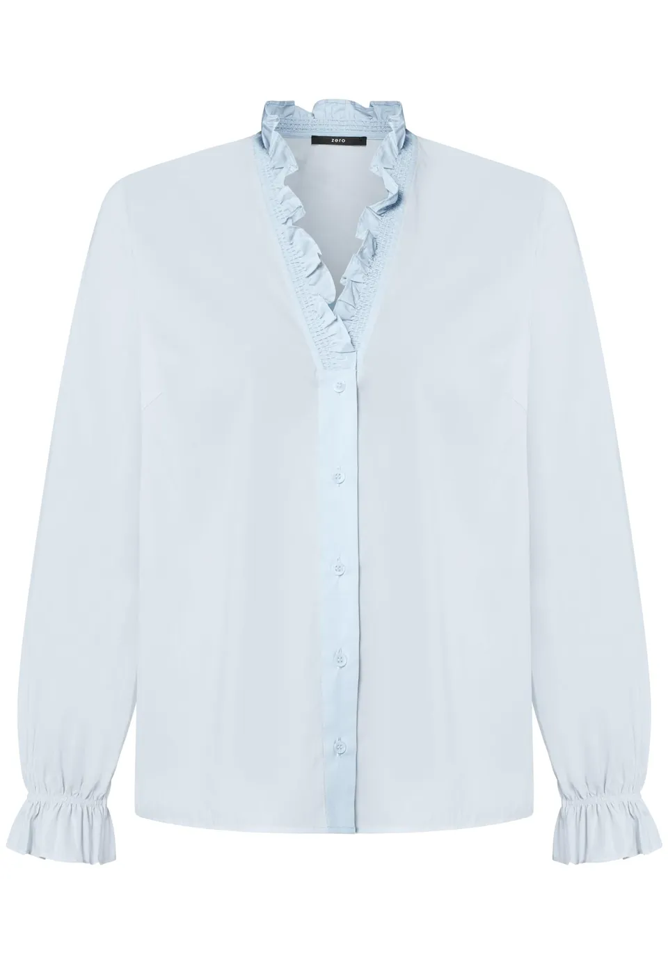 zero Bluse mit Rüschen Damen Skyway Gr. 40 feminin