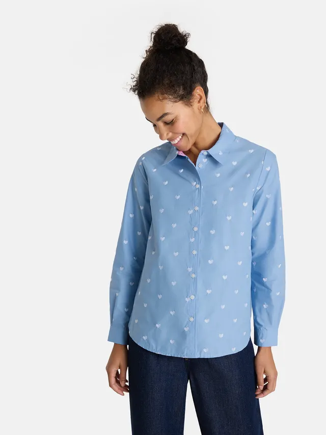 Lieblingsstück RadunaL Bluse offwhite Baumwolle Herz