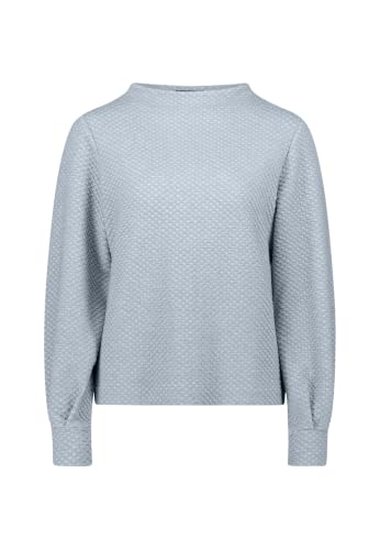 zero Sweatshirt strukturiert Stehkragen Gr.42