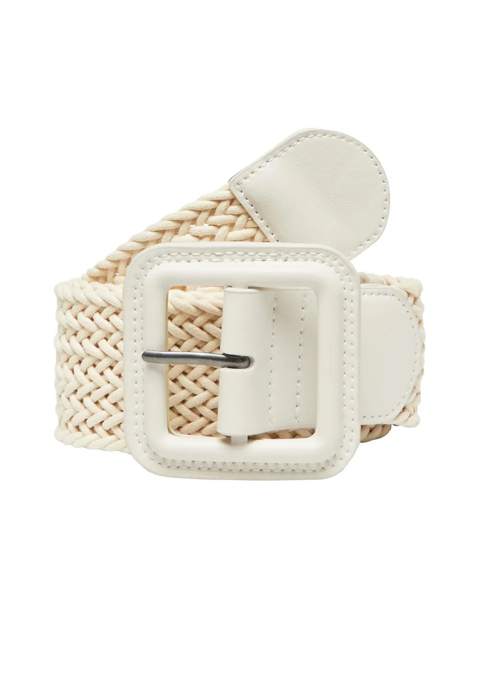 s.Oliver RED LABEL Gürtel Textilband helles Beige Größe S